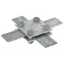 DEHN 318033 kryžminė jungtis plokštiesiems laidininkams 30x3-4mm, karštai cinkuotas plienas