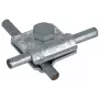 DEHN 390050 universali sujungimo spaustukas, apvaliems 8-10 mm laidininkams, karštai cinkuotas plienas