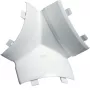 HAGER EK4004089016 T formos atšaka eismo baltos spalvos RAL 9016 40x40 mm kabelių kanalui