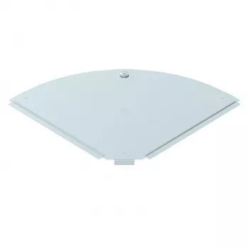 OBO BETTERMANN RBD 90 300 DD dangtis 90° posūkiui, 300 mm pločio, plieninis, cinkuotas 6036956