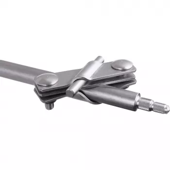 DEHN 620915 jungiamoji spaustukas, nerūdijantis plienas, 20 mm, įžeminimui ir apsaugai nuo žaibo