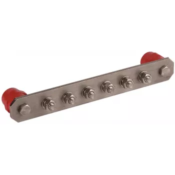 DEHN 472209 Potencialų išlyginimo šyna M10 V2A 295x40mm be dangtelio