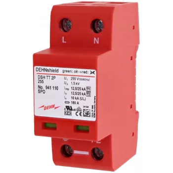 DEHN DEHNshield DSH TT 2P 255 1+2 tipo viršįtampių ribotuvas 941110