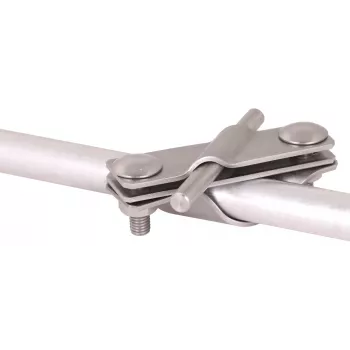 DEHN 649015 jungiamoji spaustukas D 25mm, skirta Rd 7-10, nerūdijantysis plienas V2A, apsaugai nuo žaibo