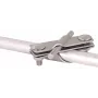 DEHN 649015 jungiamoji spaustukas D 25mm, skirta Rd 7-10, nerūdijantysis plienas V2A, apsaugai nuo žaibo