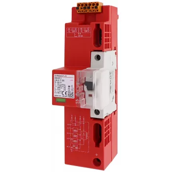 DEHN DSH ZP 2 LSG A TT 25 1+2 tipo viršįtampių ribotuvas, 2 poliai, 255 V, 909231