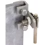 DEHNclip potencialų išlyginimo spaustukas 372219 horizontalus nerūdijančio plieno apvaliems 8-10 mm ir plokštiems 30x3,5 mm laidininkams