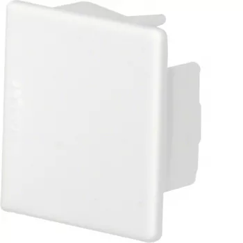HAGER LF3003069016 galinė detalė 30x30 mm kabelių kanalui, baltos eismo spalvos (RAL 9016)