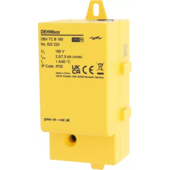 DEHN DEHNbox DBX TC B 180 žaibo srovės ribotuvas Type 1 3-polis 230/400V 180kA IP65 922220