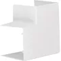 Hager LFF6006059016 plokščiasis kampas 60x60 mm, baltas