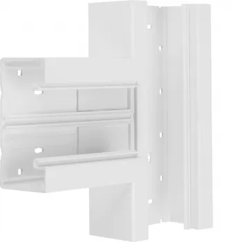 HAGER TEH BR6513089016 T formos atšaka 80 mm bazinio profilio viršutinei daliai, traffic white (BR6513089016)