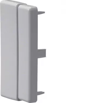 Hager LFF6011067035 galinė dangtelis 60x110 mm kabelių kanalui, šviesiai pilkas