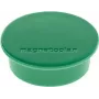 Magnetoplan Discofix apvalus magnetas žalias, pilnojo šerdies feritas, 2,2 kg, 10 vnt. pakelis 1662005