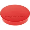 Magnetoplan Discofix apvalus magnetas Standard, raudonas, kieto ferito šerdis, 0,7 kg laikymo jėga (1664206)
