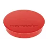 Magnetoplan Discofix apvalus magnetas Standard, raudonas, kieto ferito šerdis, 0,7 kg laikymo jėga (1664206)