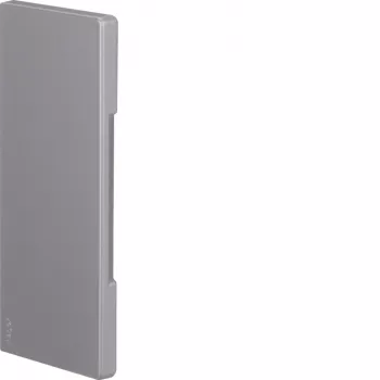 Hager BR6517067035 galinė dangtelis BR serijos kanalui, 65x170mm, be halogenų, šviesiai pilka