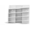 MAGNETOPLAN HOLTZ plastikinis laikiklis 4 lentos markeriams, magnetinis, su pakreipimu, kad neišdžiūtų, baltas (12294)