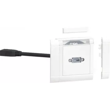 Hager GMSET019016 HDMI įtaiso įdėklas grindjuosčių sistemoms