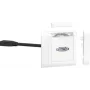 Hager GMSET019016 HDMI įtaiso įdėklas grindjuosčių sistemoms
