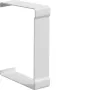 Hager BR6510079016 pjūvio dangtelis 68x100mm kanalui, 80mm viršutinei daliai, baltai pilkšva RAL 9016