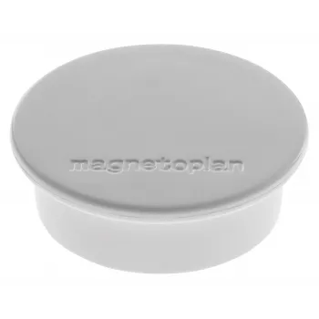 Magnetoplan Discofix apvalus magnetas, pilkas, kieto ferito šerdis, 2,2 kg laikymo jėga (1662001)