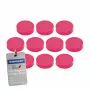 MAGNETOPLAN HOLTZ Magnet Ergo Medium 1664018 30 mm rausvas magnetas, 10 vnt.