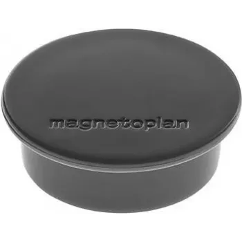MAGNETOPLAN HOLTZ Discofix apvalus magnetas, juodas, feritinis pilno branduolio, 2,2 kg laikymo jėga, 30 mm, 10 vnt. paketas (1662012)