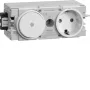 HAGER GS11009016 Schuko lizdas su perjungikliu, traffic white