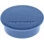 MAGNETOPLAN HOLTZ Discofix apvalus magnetas tamsiai mėlynas, ferito vientisas šerdis, 2,2 kg laikymo jėga, 10 vienetų (1662014)