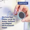 MAGNETOPLAN HOLTZ Discofix apvalus magnetas Magnum, mėlynas, pilno branduolio feritas, 2,0 kg laikymo jėga (1660003)