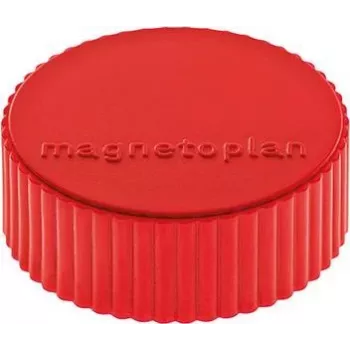 MAGNETOPLAN HOLTZ Discofix apvalus magnetas Magnum, raudonas, ferito šerdis, 2,0 kg laikymo jėga 1660006