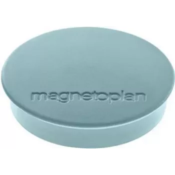 MAGNETOPLAN HOLTZ Discofix apvalus magnetas Standard Blue, vientisa ferito šerdis, 0,7 kg laikymo jėga, 24 mm skersmuo, 8 mm aukštis (1664203)