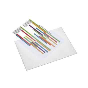 Magnetoplan magnetinis A4 dokumentų laikiklis, lipnus permatomas su visa paviršiaus permanentine magnetizacija (1120100)
