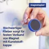 Magnetoplan Discofix Magnum magnetukai baltai lentai, 34 mm, 10 vnt. 1660010