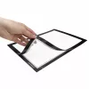 magnetoplan magnetofix informacinis rėmelis DIN A4, juodas, atidaromas, dvipusis, lipnus 1131912