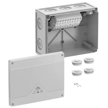 SPELSBERG Abox Pro SL-16² skirstomoji dėžutė, IP66/IP67/IP69, 16 mm², 5 polių, pilka 41644001
