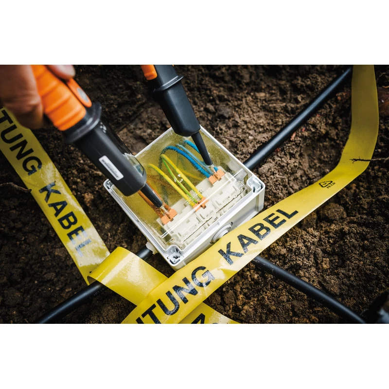 SPELSBERG Abox Pro XT SL-6² jungiamųjų dėžių dėžė, IP68, maks. laidas 6 mm², 5 polių, pilka 40646001