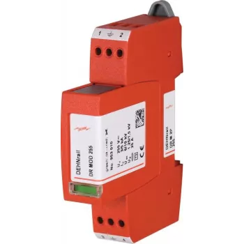 DEHNrail DR M 2P 255 2 tipo viršįtampių ribotuvas, 2 poliai, 255 V AC, 40 kA, DIN bėgiui, 953200