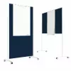 MAGNETOPLAN HOLTZ baltas flanelės laikiklis universalioms lentoms, moderavimo lentoms, magnetinėms lentoms, kambario pertvaroms, komunikacinėms sienoms, pristatymo sienoms (11112200)