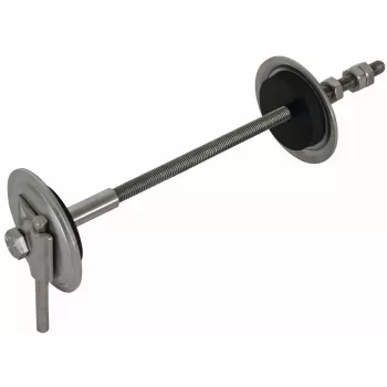 DEHN Įžeminimo/Sienos įvadas 478450, 500-700 mm sienos storiui, 720 mm ilgio, nerūdijantis plienas