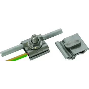 DEHN UEK 8.10 AQ4 50 HKSM10 V2A nerūdijančio plieno stiebo spaustukas (540260)