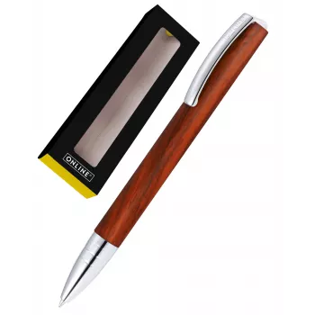 ONLINE Schreibgeräte Vision Nature Rosewood tušinukas - juodas rašalas 36121