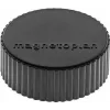 magnetoplan Discofix apvalus magnetas magnum, juodas su pilno branduolio feritu, laikymo jėga apie 2,0 kg (1660012)
