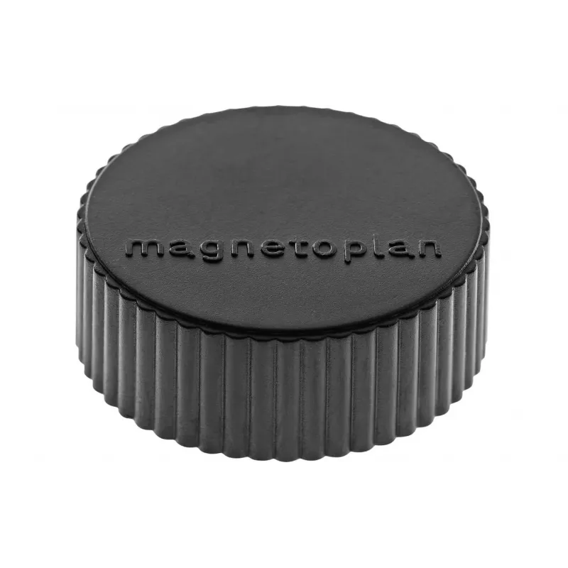 magnetoplan Discofix apvalus magnetas magnum, juodas su pilno branduolio feritu, laikymo jėga apie 2,0 kg (1660012)