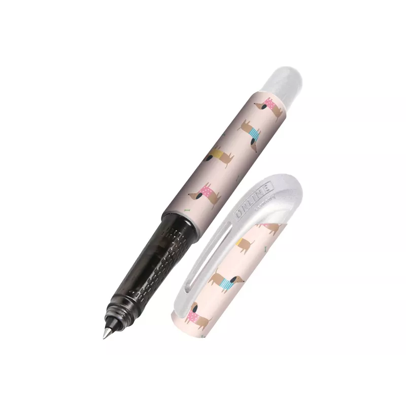 ONLINE Rollerball College Dachshund rašiklis, mėlyni rašalai, 0,7 mm 12647/3D