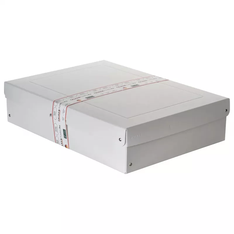 FALKEN PURE dokumentų saugojimo dėžė 1250 lapų balta 32,0 x 44,0 x 10,0 cm 22002168000F