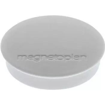 Magnetoplan Discofix apvalus magnetas Standard pilno ferito šerdis, pilkas, 0,7 kg laikymo jėga, 1664201