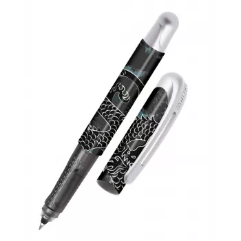 ONLINE Schreibergeräte College Rollerball rašiklis Black Dragon 0,7 mm mėlynas rašalas 12664/3D