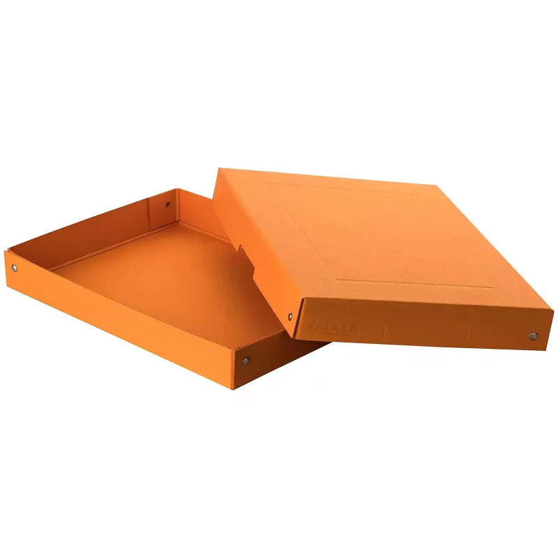 FALKEN PURE dokumentų saugojimo dėžė 500 lapų pastelinės oranžinės spalvos 24,0 x 32,0 x 4,0 cm 22001832000F