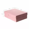 FALKEN PURE dokumentų laikymo dėžė 1250 lapų, pastelinės rožinės spalvos, 24,0 x 32,0 x 10,0 cm, 22001888000F